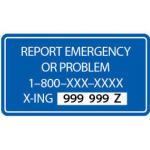 emergency notification system sign