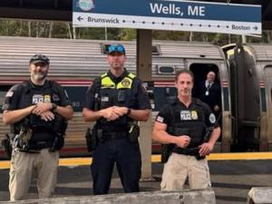Photo of Amtrak police in Miane