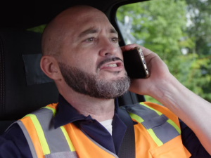 man working near tracks