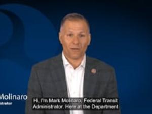 FTA's Marc Molinaro remarks on See Tracks? Think Train Week
