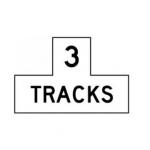 multiple tracks sign