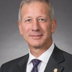 a headshot of Union Pacific CEO Lance Fritz