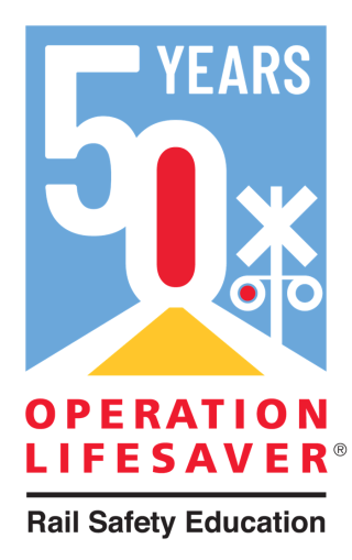 medium size version of vertical oli 50th anniversary logo