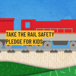 Take the Kid Rail Safety Pledge